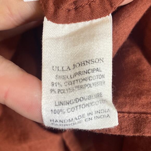 Ulla Johnson Samara Dress in Rust - Picture 6 of 7